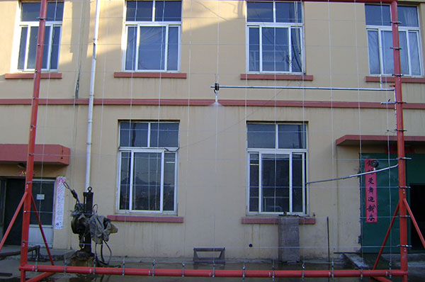 水幕/水霧噴頭噴灑試驗